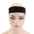 thumbnail image 2 of Shisuyan Accessoires de Perruque Bande Élastique Réglable Noire 2 Pcs 19.7x2.2x0.1In, 2 of 9