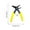 Yellow, variant on 2 In 1 Snap Ring Pliers