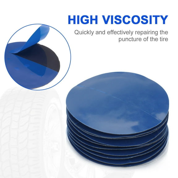 80pc Round Repair Tire Patches Medium 2-1/4"(57mm) For Truck Off-road Bicycles