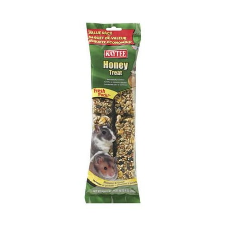 Hamster Honey Sticks - Kaytee Pet 100037428 Hamster/Gerbil Treats, Honey Stick, 8-oz. - Quantity 1