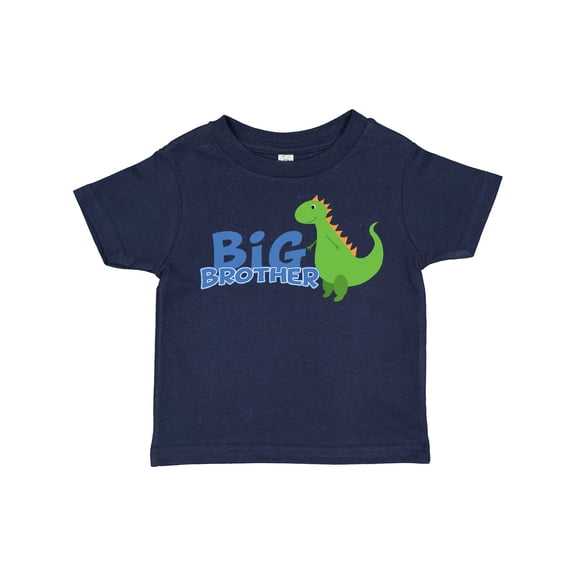Inktastic Big Brother Green Dinosaur Boys Toddler T-Shirt