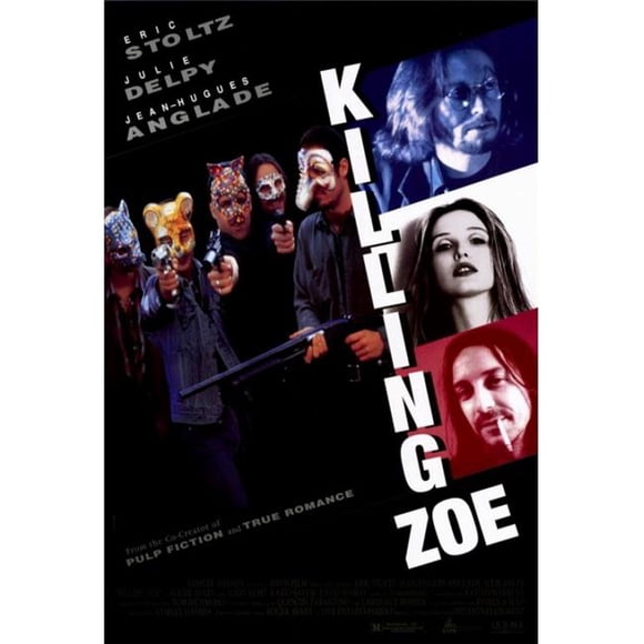 Pop Culture Graphics MOVIH0725 Killing Zoe Movie Poster Print, 27 x 40
