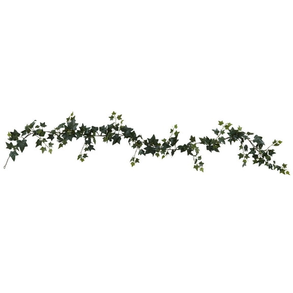 Nearly Natural 6’ Sage Ivy Garland Artificial Plant (Set of 4)