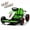 Green, variant on Joyracer 24V Ride on Toys, Kids Electric Go Kart 400W Motor Power Car Wheel for Kids, 6-9MPH, Outdoor Toys, Bluetooth/Music, Age 6+, Red