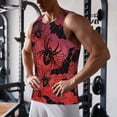 thumbnail image 5 of Pofeuu Bats And Spiders Print Men's Workout Tank Tops Sleeveless Muscle Gym Shirt Quick Dry-XX-Large, 5 of 7