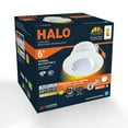 thumbnail image 2 of HALO RA 6-Inch Canless LED Recessed Downlight with Adjustable Gimbal, Selectable Lumens and Color Temperatures, Dim-to-Warm - RA6LS9FSD2W1EWHDM, 2 of 9
