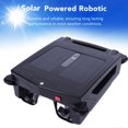 thumbnail image 4 of Automatic Robotic Pool Cleaner, Solar Robotic Pool Skimmer with Brushless Motor, Waste Collection, Light Indication, Auto Obstacle Avoidance for Swimming Pool Cleaning, 4 of 7