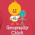 thumbnail image 3 of CafePress - Geography Chick Women's Dark T Shirt - Women's Traditional Fit Dark T-Shirt, 3 of 4