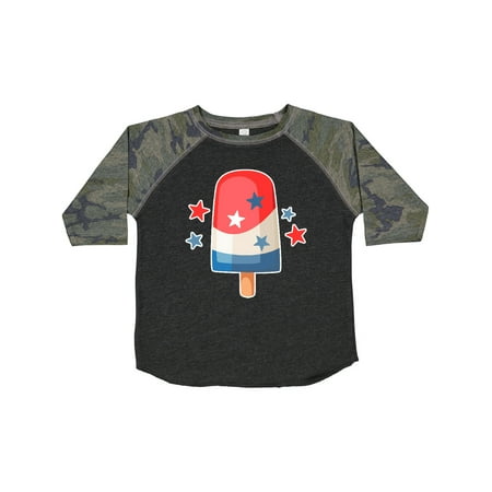

Inktastic Ice Cream Pop 4th 2 Gift Toddler Boy or Toddler Girl T-Shirt
