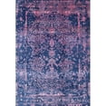 thumbnail image 1 of Ahgly Company Indoor Rectangle Mid-Century Modern Blue Oriental Area Rugs, 2' x 4', 1 of 6