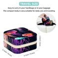 thumbnail image 5 of Jellyfish Travel Portable Square Jewelry Box Organizer for Rings, Earrings, Necklaces, Bracelets, etc. for Girls and Women, 5 of 6