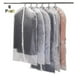 thumbnail image 1 of Dustproof Cloth Cover Bags 6 Pcs Transparent Dust Cover, 1 of 5