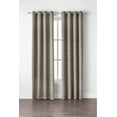 thumbnail image 1 of Mainstays Lattice Jacquard Window Curtain Taupe, 1 of 1