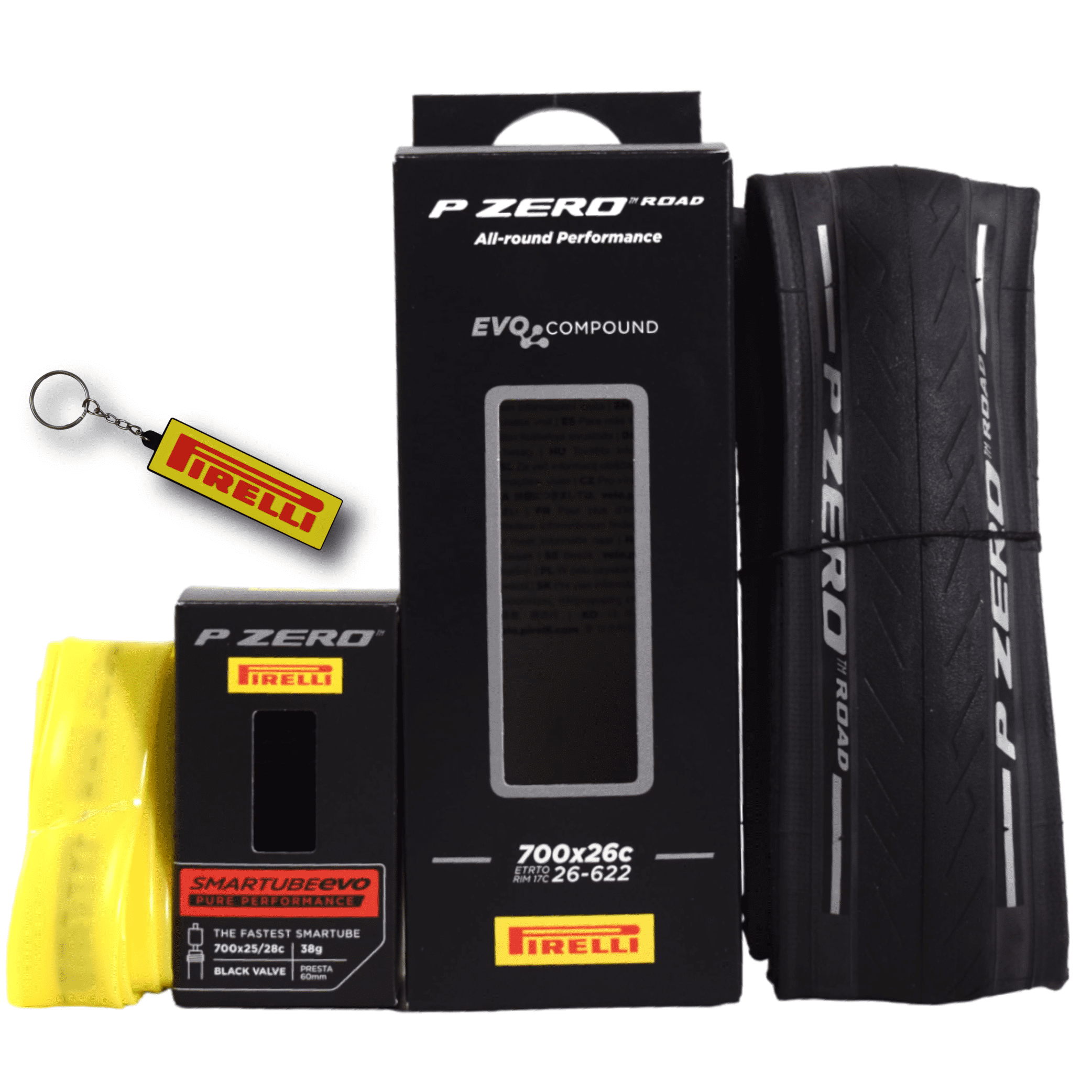 Pirelli Cinturato Velo TLR 26-622 (700 x 26c) Road Bicycle Tire