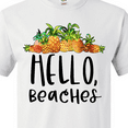 thumbnail image 4 of Inktastic Hello, Beaches Group of Pineapples T-Shirt, 4 of 5