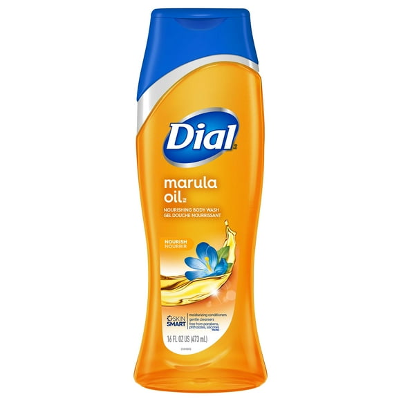 Dial Body Wash Oil with Coconut Oil 16 Fluid Ounces (Pack of 3)