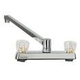 thumbnail image 2 of Empire Faucets RV Kitchen Faucet - Chrome Kitchen Spout with Two Crystal Handles, 2 of 6