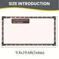 thumbnail image 6 of Transparent multifunctional rainproof cloth PE waterproof tarpaulin balcony rainproof outdoor windproof plastic cloth cold prote, 6 of 6