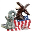 thumbnail image 2 of Design Toscano FDR Democratic Party Donkey Cast Iron Bottle Opener, 2 of 3