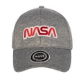 thumbnail image 1 of Gorra Nasa I Original Nueva Curva Gris, 1 of 4