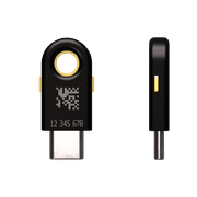 Yubico - YubiKey 5C - Multi-factor authentication (MFA) security key and passkey, connect via USB-C, FIDO certified - Protect your online accounts