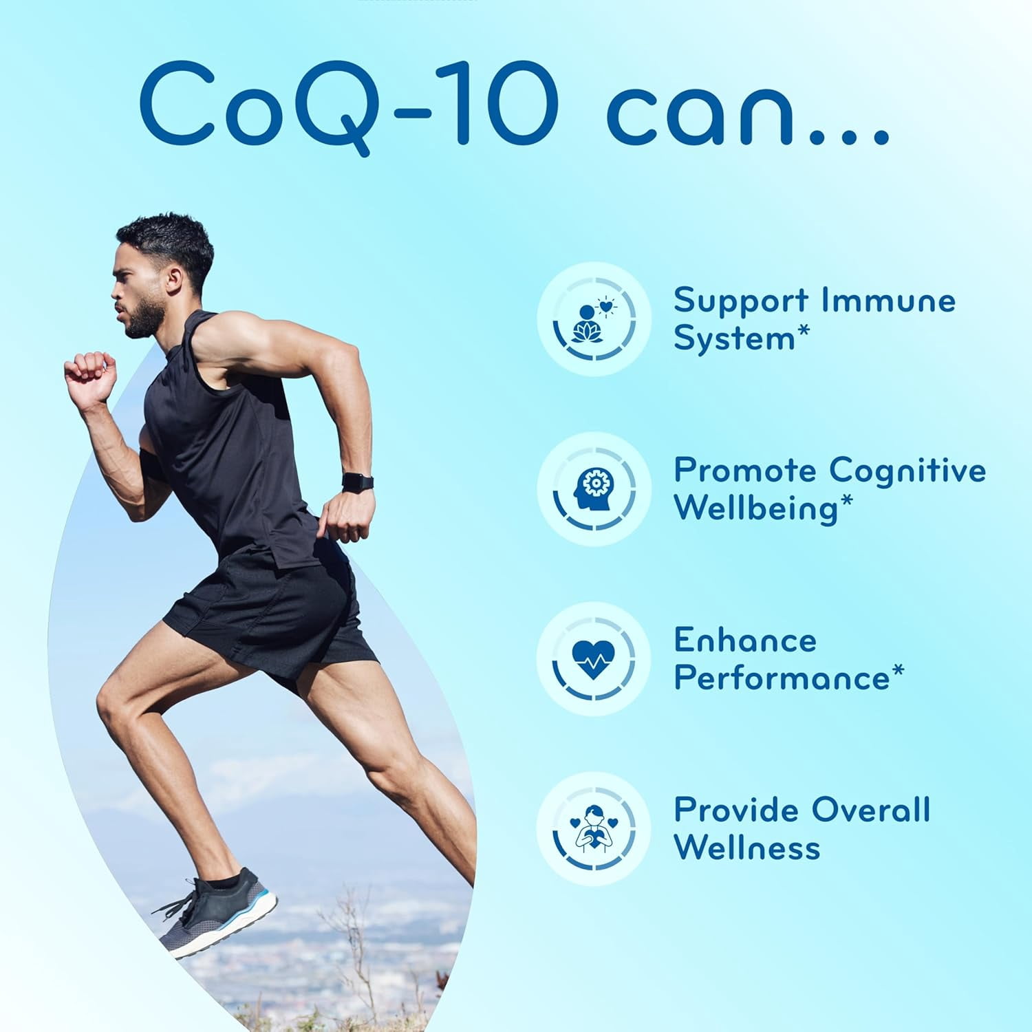 Clear Formulas CoQ10 400mg Supports Heart Health - 200 Capsules