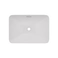 thumbnail image 6 of Ruvati 23 x 16 inch Semi-Recessed Drop-in Topmount Bathroom Sink White, 6 of 6
