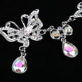 thumbnail image 3 of Cinturón de cadena con diamantes de imitación para vestir, joyería para mujer Mariposa, 3 of 9