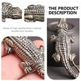thumbnail image 2 of 3PCS Brass Retro Alligator DIY Keychain Pendants Desktop Brass Alligator Adornments, 2 of 7