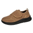 thumbnail image 5 of Dakaela Mens Orthopedic Slip on Shoes Comfy Warm Winter House Slippers Diabetic Indoor Outdoor Walking Shoes Brown 9.5, 5 of 6