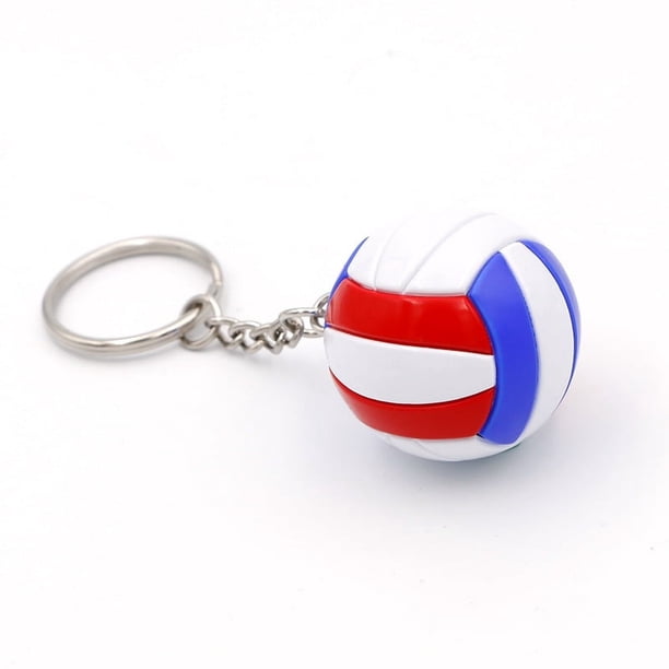 Llavero de voleibol, colgante para bolso, recuerdo deportivo para estudiantes, premios deportivos, pequeños obsequios creativos