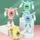 thumbnail image 1 of Reloj deformado robot para niños juguetes reloj electrónico digital para niños niñas regalo de Navidad, 1 of 7