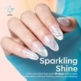 thumbnail image 4 of Set de esmaltes de uñas en gel con purpurina Modelones, 6 colores, con adorno, 4 of 9