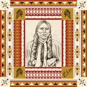 Hooey Multicolored Comanche Blanket Satin Bandana BANDANA22-COMANCHE BLANKET-1
