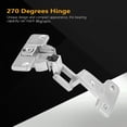 thumbnail image 4 of Kitchen Cabinet Hinges, Installation Hinges Gate Hinges Cabinet Hinges, 1Pcs For Drawer Furniture, 4 of 8