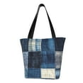 thumbnail image 1 of Disketp Indigo Patchwork Quilt for Women’s Casual Shoulder Tote Bag Cross-body Handbags for Shopping, Travel and Daily Use, 1 of 6