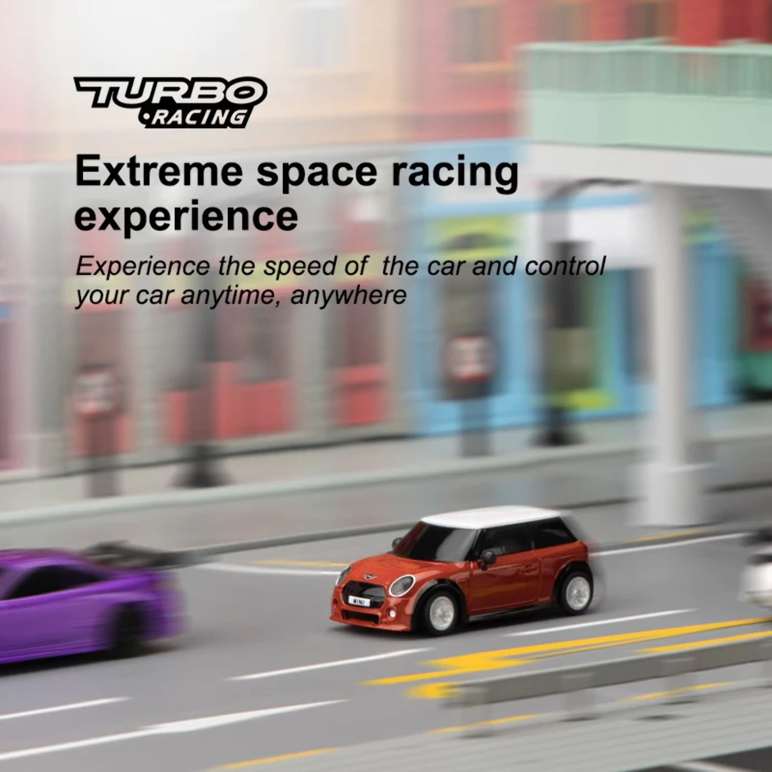 Turbo Racing Mini Cooper 1:76 RTR - RED