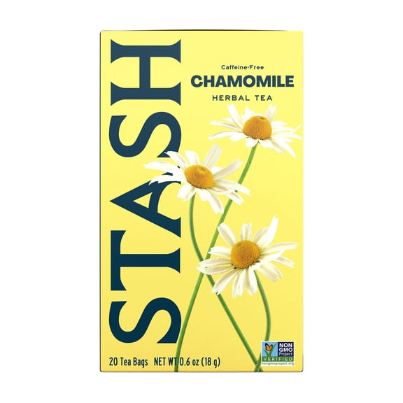 Stash Tea Soothing Chamomile Herbal Tea Bags, 20 Ct