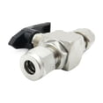 thumbnail image 3 of Ball Valve 1/8 1/4 3/8 1/2 3/4 Stainless Steel Ball Valve Tube Connection / Female Thread For Oil,Air,Water,Corrosive Medium ,Easy to Operate, 3 of 5