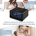 thumbnail image 5 of Colorful Digital Alarm Clock, Daylight Savings Time Adjustment, USB Charging, for Vibrant Bedroom Ambiance, 5 of 5