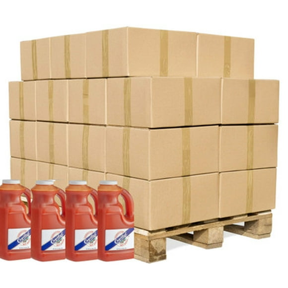 Crystal Hot Sauce Bulk Food Service 1 Gallon/3.78L- 4/Case (PALLET OF 60 CASES)
