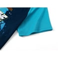 thumbnail image 4 of Tebbis Pajamas For Boys Fun Up for the challenge Blue Short Sleeves Summer PJs Set Kid Comfy Sleepwear Size 12, 4 of 7