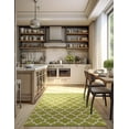 thumbnail image 5 of Unique Loom Trellis Collection Area Rug - Philadelphia (8' x 11' Rectangle Light Green/Beige), 5 of 10