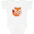 thumbnail image 3 of Inktastic Fox Girl Cute Woodland Animal Girls Baby Bodysuit, 3 of 5