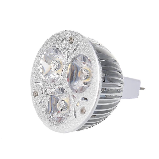 9W 12-24V MR16 Warm White 2800-3300K LED Light Spotlight Lamp Bulb DC only