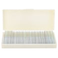 thumbnail image 2 of Microscope Slides,50Pcs Microbial Specimen Slices Biological Slides Specimen Slide High-End Performance, 2 of 14