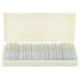 thumbnail image 1 of Portaobjetos para muestras, 50 piezas de rebanadas de muestras microbianas Portaobjetos de vidrio Rebanadas de muestras confiables y duraderas, 1 of 8