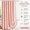 Blush Pink, variant on Extra Long Linen Scalloped Waterproof Shower Curtain with 12 Metal Hooks, Washable Fabric, Thick Neutral Bathroom Curtain with Black Border, 72x108 inches, Cream