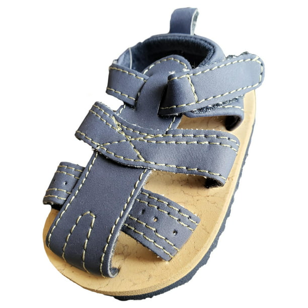 Carter's Carters Infant Baby Boys Navy Blue Strappy Sandal Summer Shoes Newborn