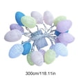thumbnail image 3 of Easter Egg LED String Lights | Colorful Egg Shaped Designs | 150cm or 300cm Length | 1 Pack, 3 of 6